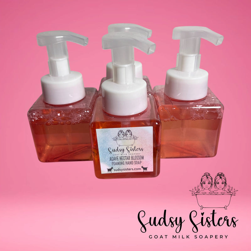 Goat milk foaming and liquid hand soap