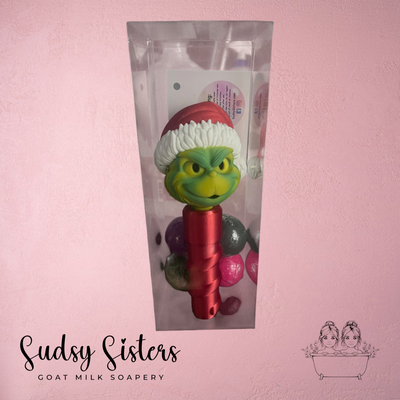 Christmas Grouch Bath Bomb Wand
