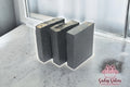 Black Magic goat milk soap bar with cedar musk and rose by Sudsy Sisters