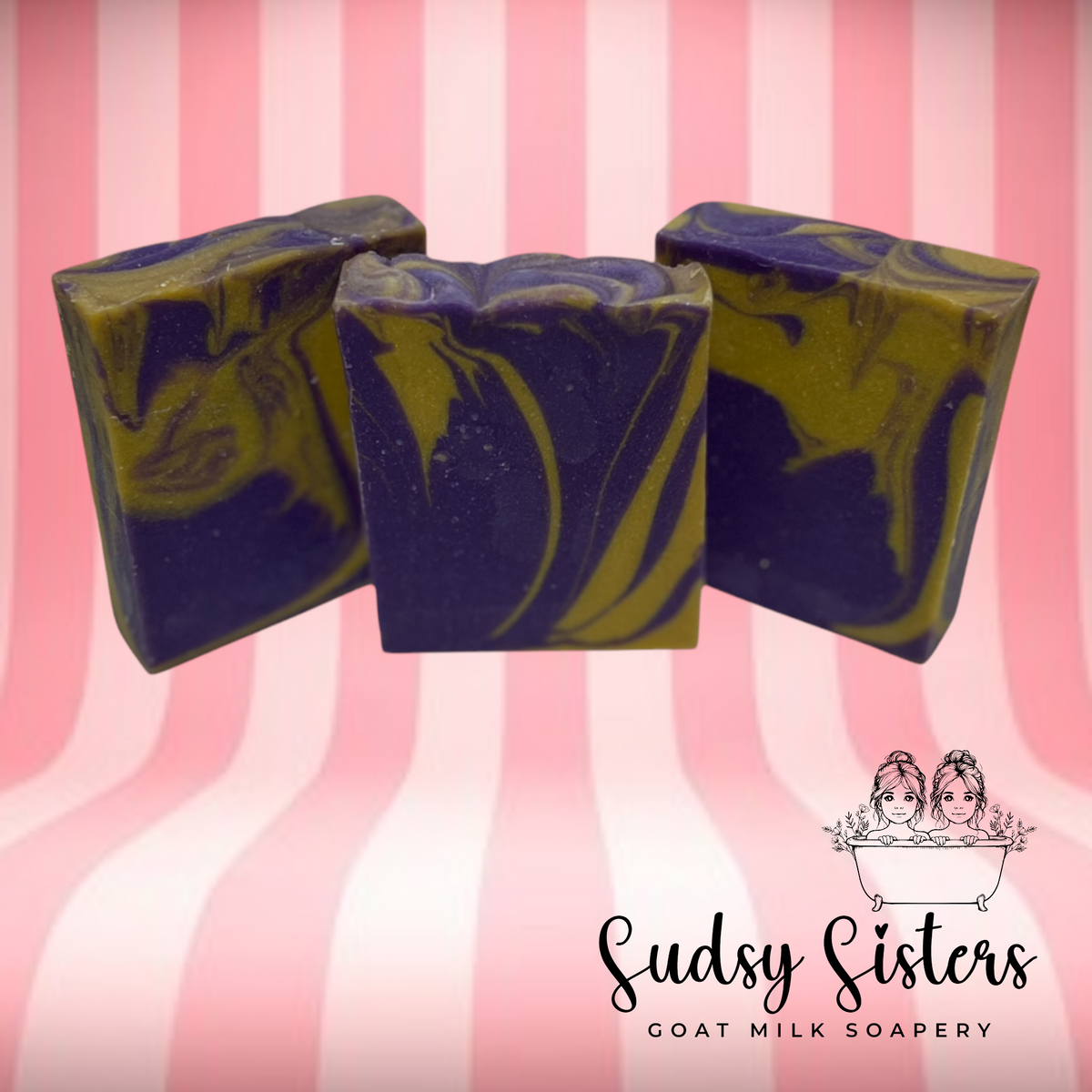 Death Valley goat milk soap bar, detail view