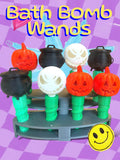 Halloween bath bomb wand by Sudsy Sisters