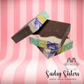 King Cake goat milk soap bar with cinnamon and vanilla by Sudsy Sisters