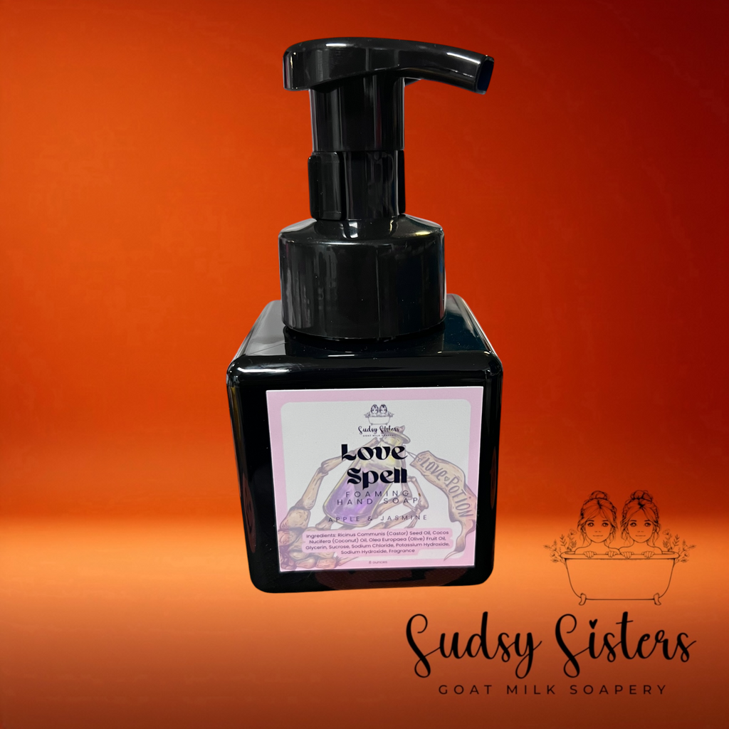 Spooky Halloween foaming hand soap scent options
