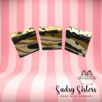 XLIV goat milk soap bar, alternate view